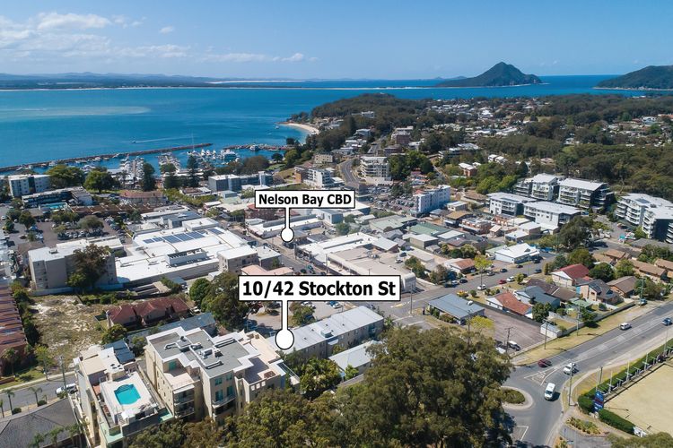 Bayview Apartments 10/42 Stockton St – Stylish apartment with air conditioning and Wi-Fi conveniently located in the heart of Nelson Bay
