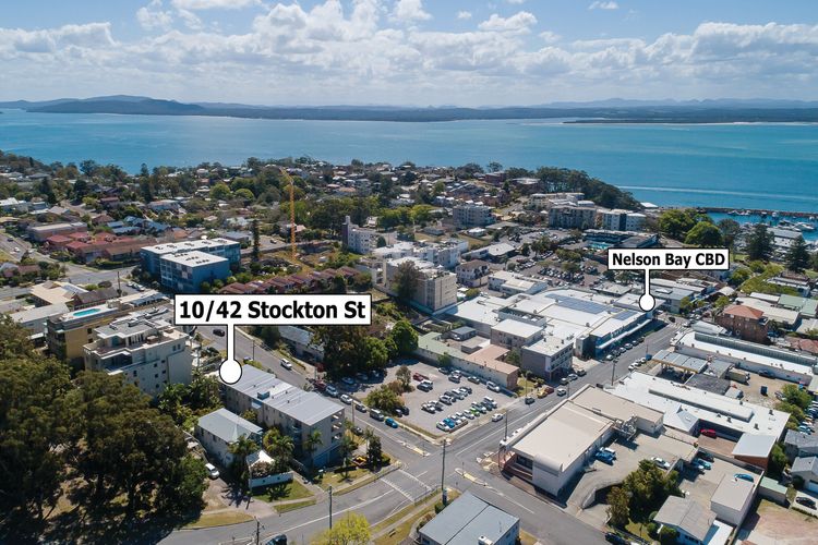 Bayview Apartments 10/42 Stockton St – Stylish apartment with air conditioning and Wi-Fi conveniently located in the heart of Nelson Bay