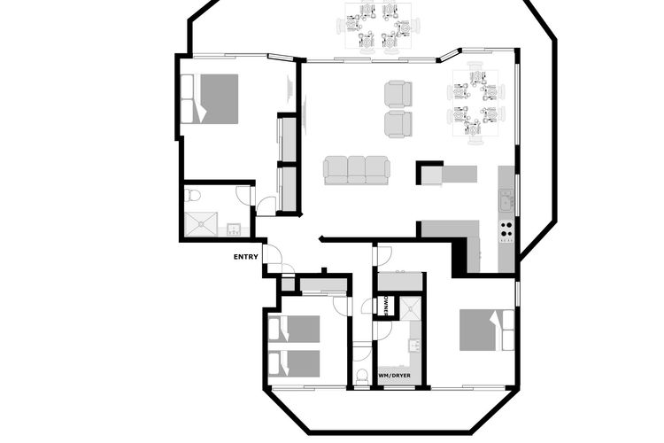 Albacore, 5  12-14 Ondine Close – waterfront, pool, lift & views