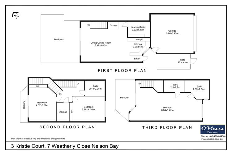 Kristie Court 3, 7 Weatherly Close with air con and close to the beach