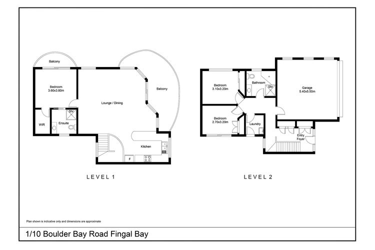 Baia Villa air con WiFi and views of Fingal Beach