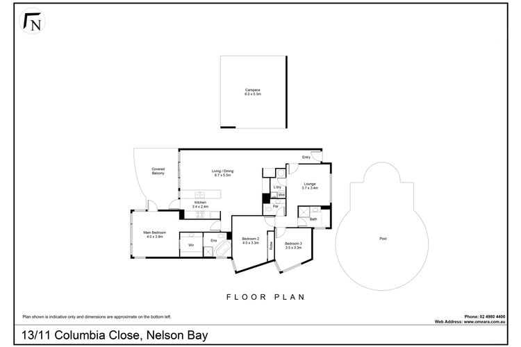 Florentine 13, 11 Columbia Close -fabulous unit with air con, wifi, pool, lift and waterviews