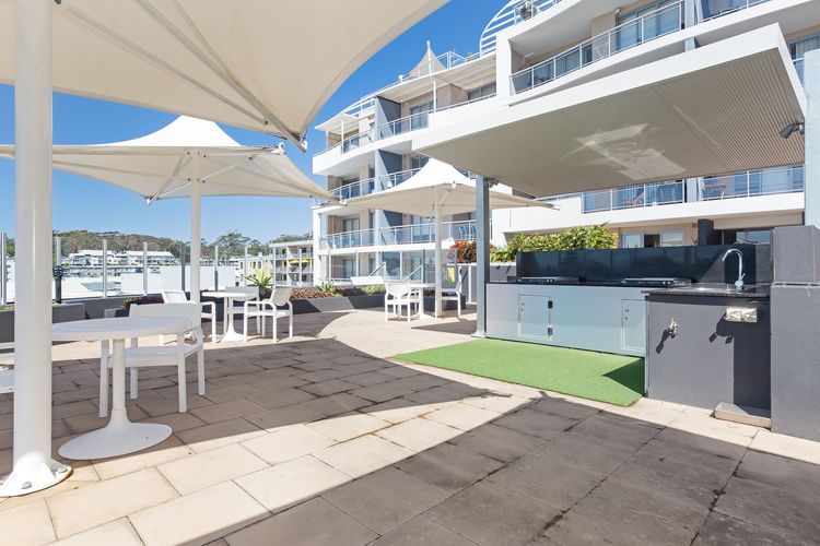 Shared BBQ Area