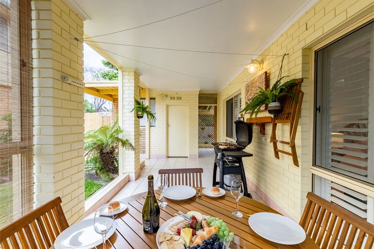 Anchored at Fingal Bay, 80 Marine Drive