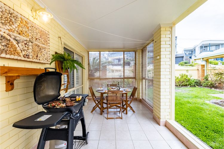 Anchored at Fingal Bay, 80 Marine Drive