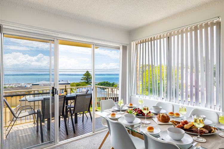 Yarramundi, 6/47 Magnus St – Unit in Nelson Bay with stunning water views,  air con, wifi, linen and bed making