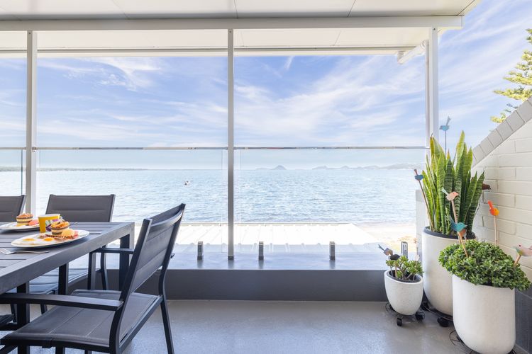 Casuarina’s, 6/33 Soldiers Point Rd – stunning waterfront unit
