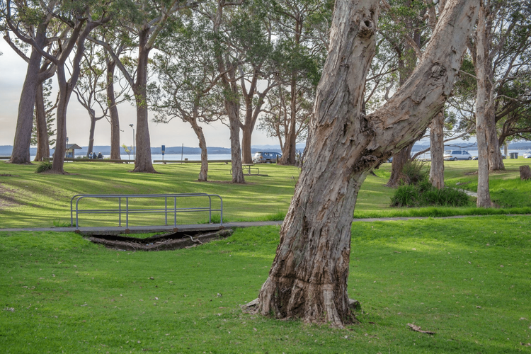 Bay Parklands, 19/2 Gowrie Avenue – ground floor unit with water views & WIFI