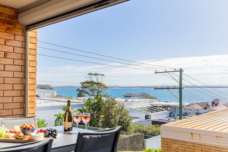 The Crest, 6/6-8 Tomaree Rd – Bay Views, Coastal Escape – 100 metres to Shoal Bay Beach