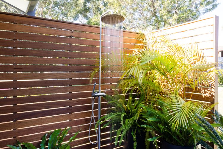 Outdoor shower