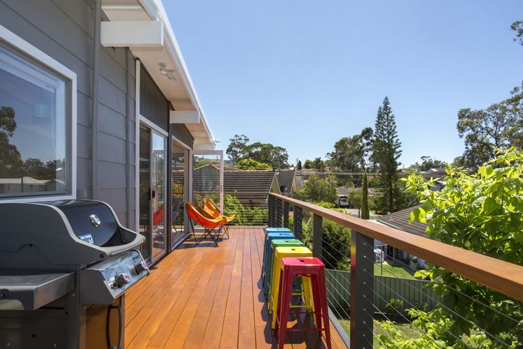 Balcony upstairs