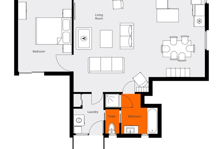 Swimmers’ Rest – 1 Bedroom