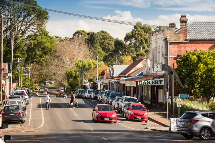 Local area imagery, Trentham Main Street – courtesy of Visit Victoria