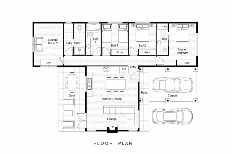 Floor Plan - COTTAGE ONE