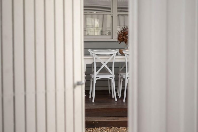 Adjoining gate - looking into Cottage One backyard