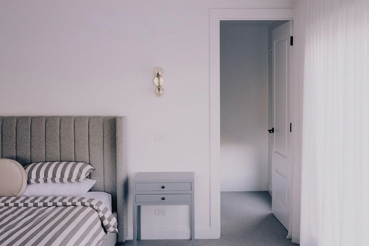 Master Suite - looking from the top of the stairwell through to the walk in robe where you will find the ensuite.