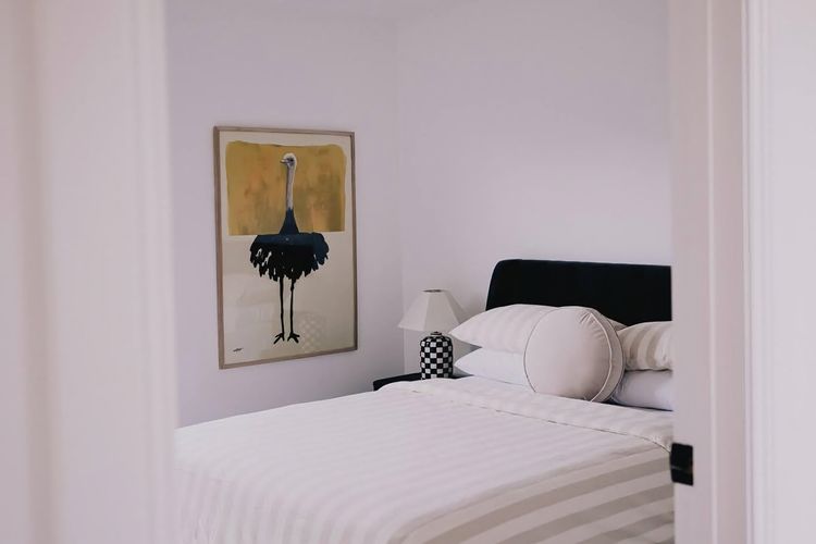 A destination for design lovers - Bedroom two, middle floor. King bed that can be split into single beds upon request.