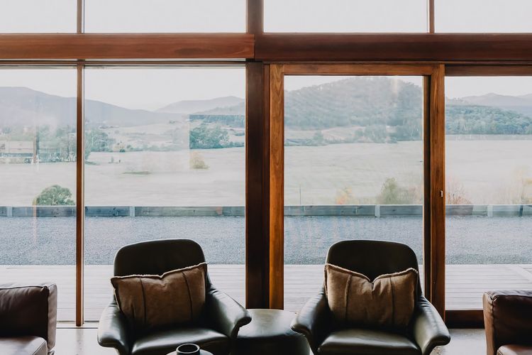 Sit down relax and watch your favourite movie, the crackling fire or spin around to watch the world go by. 