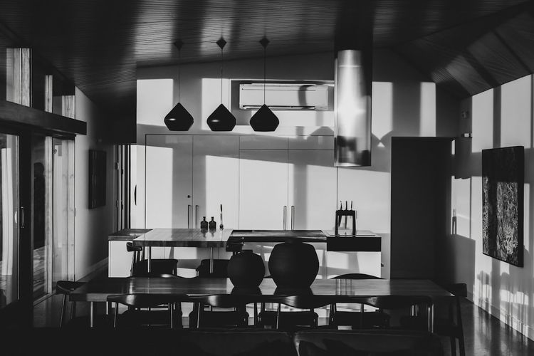 Open-plan living.