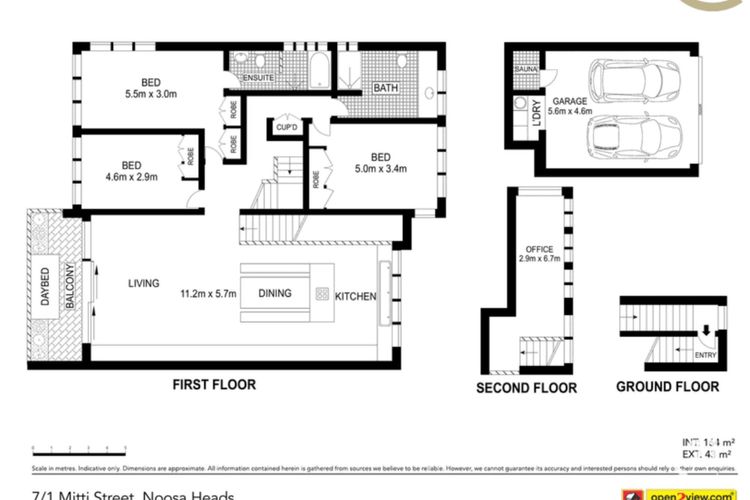 Little Cove Treetops –  3 bedrooms – Style – Beach – Location