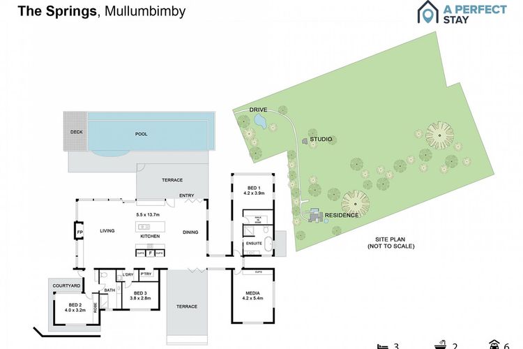 The Springs – architect-designed home with pool