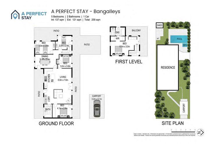 Bangalleys – beachside retreat with large pool