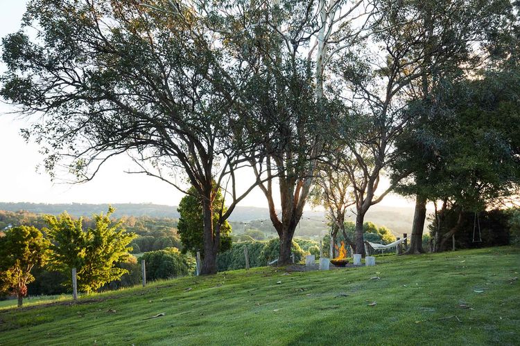 Hidden Byron – designer hinterland oasis with pool, fireplace and firepit
