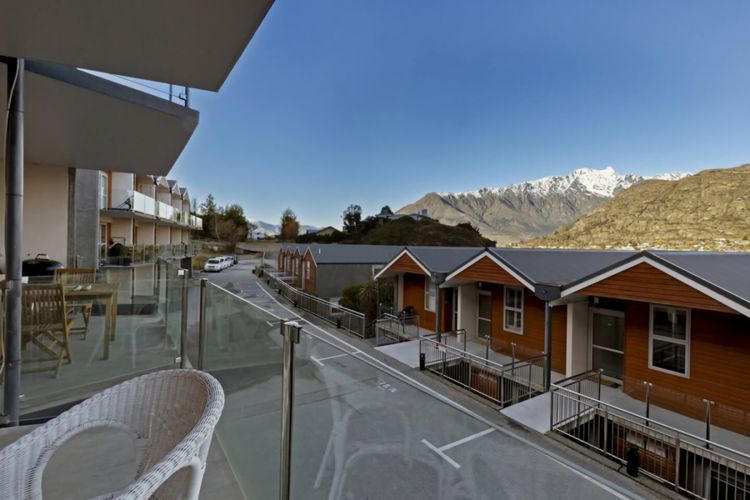 Snow capped mountains