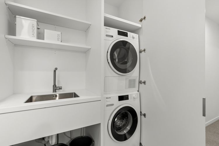 Laundry with washer and dryer