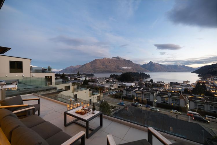 Stunning outdoor lounge area