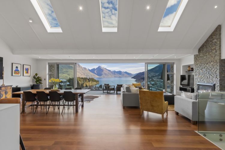 Large open plan entertaining area