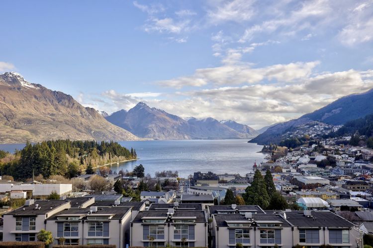 Queenstown Bay and downtown