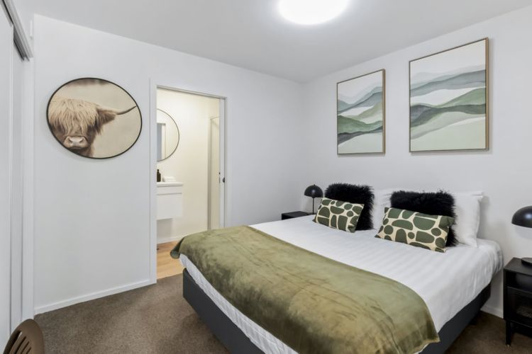 Bedroom with ensuite bathroom