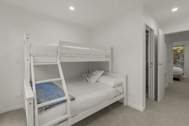 Bedroom 1 - double/single bunk bed with ensuite