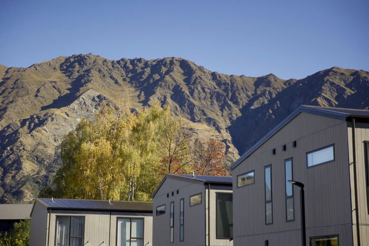 Surrounding mountain - snow in winter