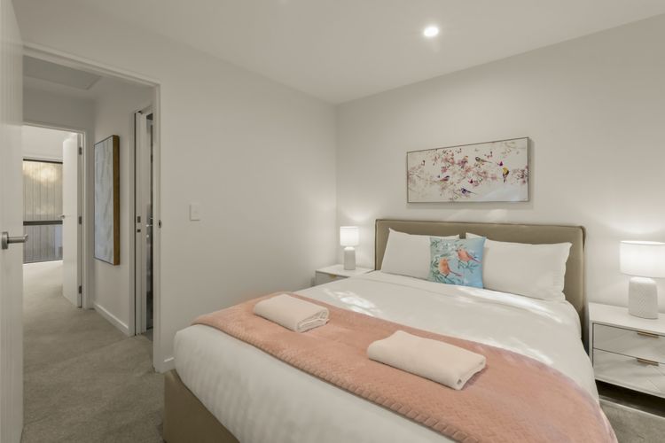 Bedroom 2 with bathroom next door