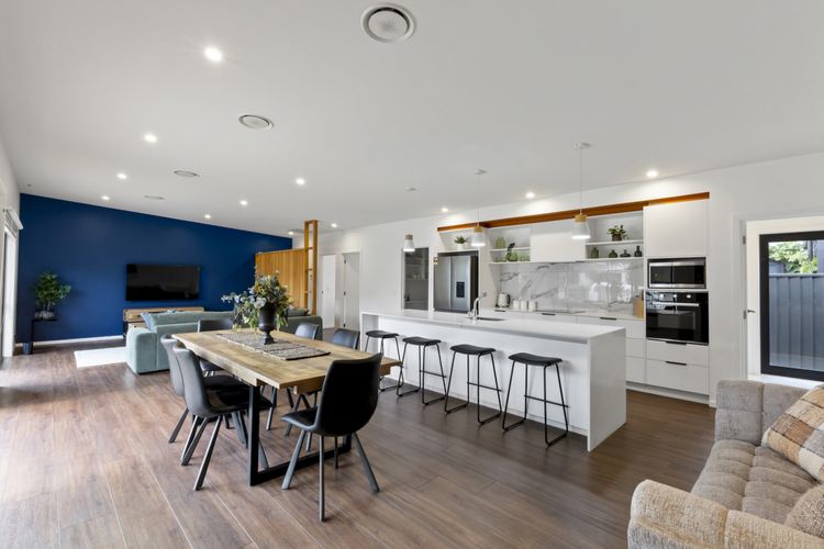 Large open spaces perfect for families to cook and entertain