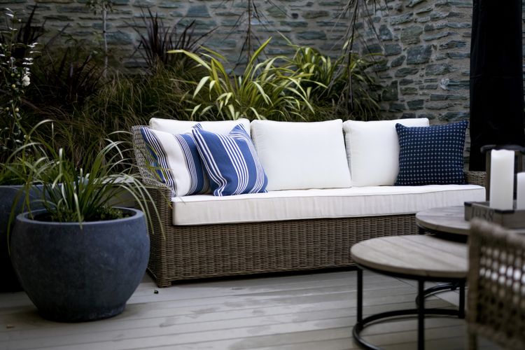 Cosy outdoor seating
