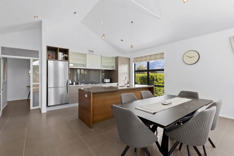 Open plan living and kitchen