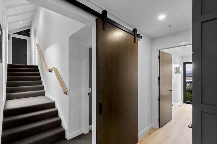 Stairs up to 4th bedroom and garage