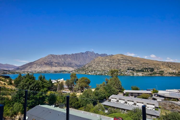 Fabulous lake and mountain views from the top deck