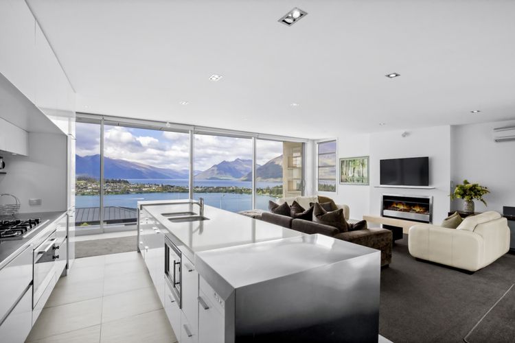 Kitchen and Living Room