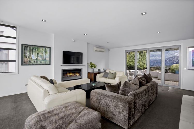 Living Room with access to patio BBQ area