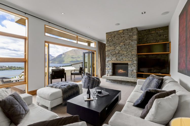 Large open plan living area