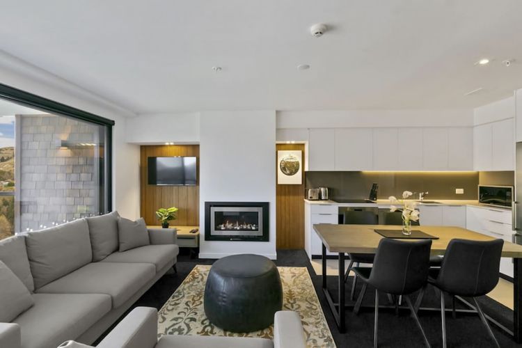 Open plan living area