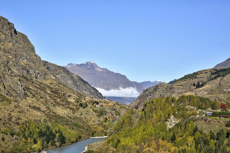 Surrounding mountain and river views in Arthurs Point