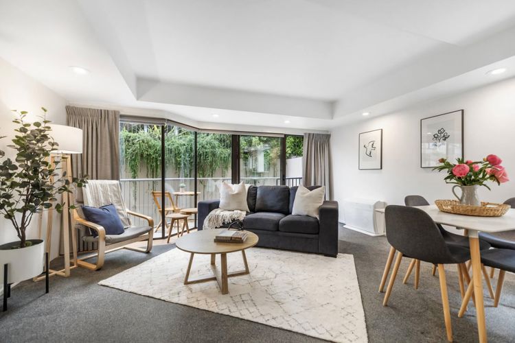 Living Room with heatpump