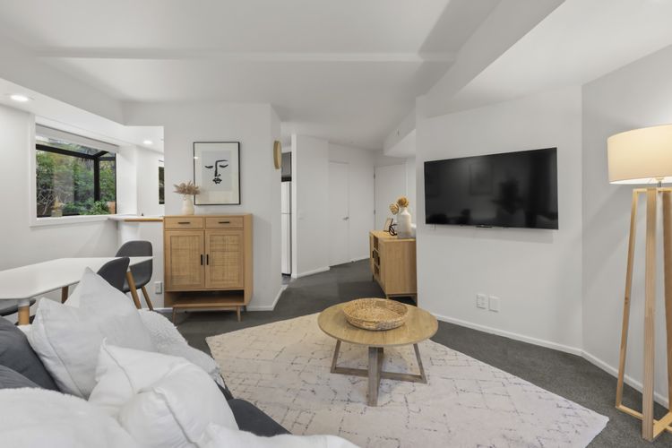 Living and dining area