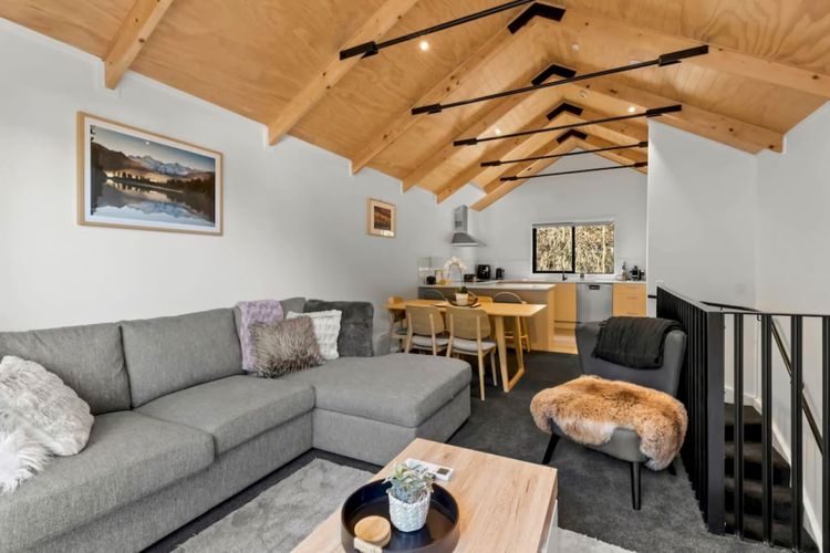 Open plan living area