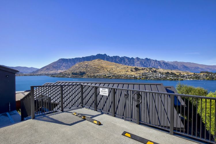 Even the carparking area (with EV charger) has a view!